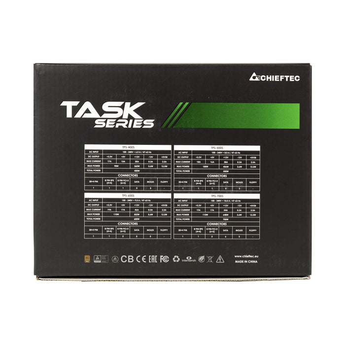 Fuente de alimentación Chieftec Task TPS-600S