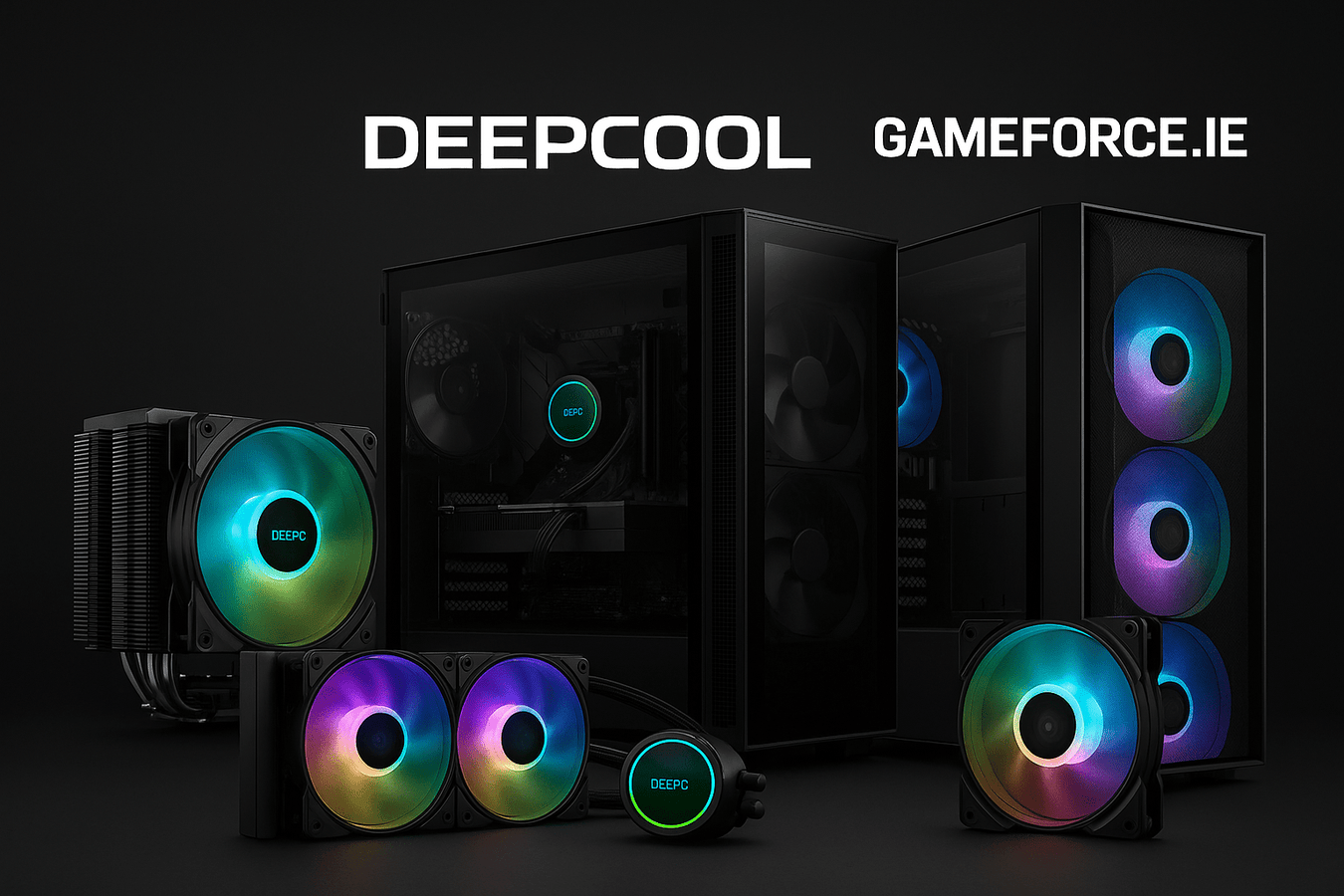 Deepcool Case Fans . Processor Coolers and PC Gaming Cases - Buy @ Irelands Gameforce.ie