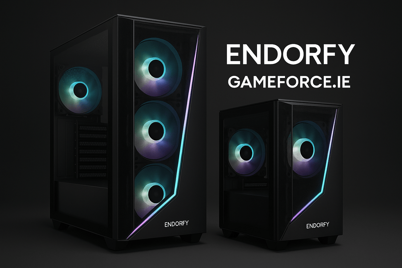 ENDORFY PC GAMING CASES for PC Builders available to buy from Irelands GAMEFORCE.ie