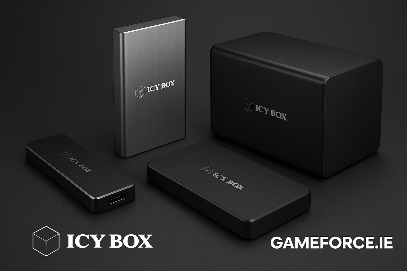 ICYBOX Drive Enclosures for PC Builders Buy @ Irelands Gameforce.ie