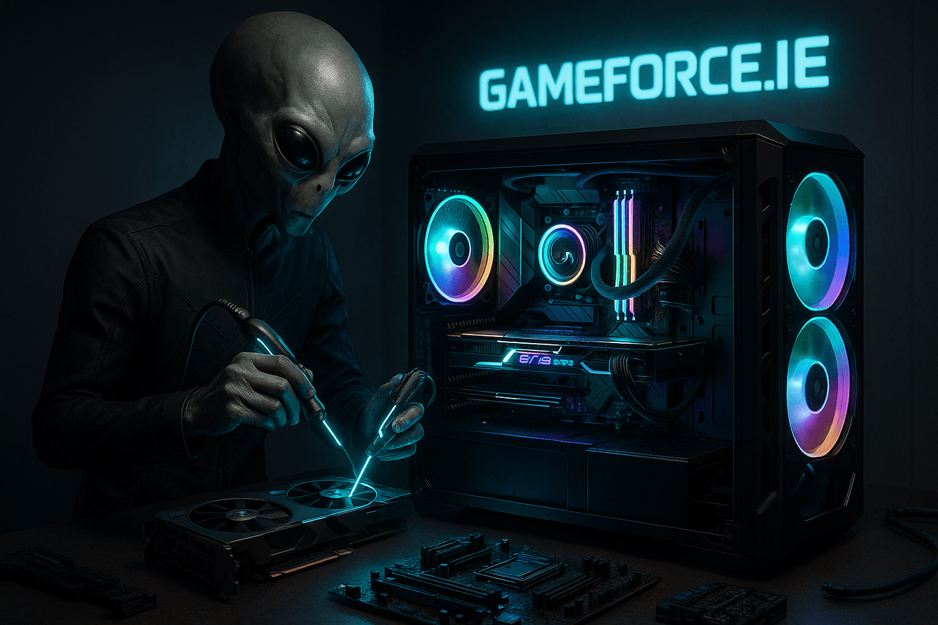Intel Motherboards 1200 1700 12th generation build upgrade from Irelands gameforce.ie
