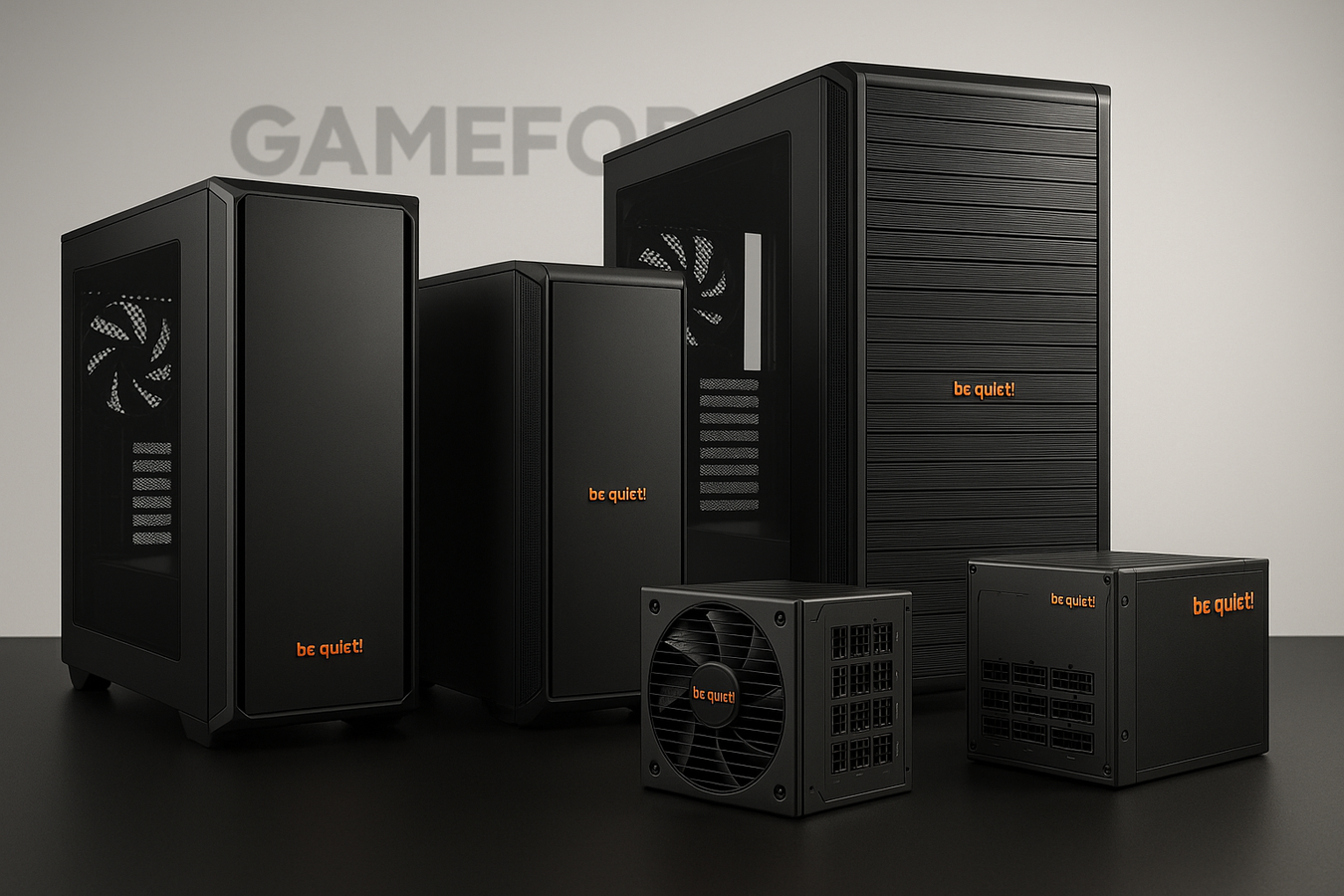 BE QUIET Power Supplies , Midi Tower PC Cases and Full Tower Cases with Official Manufacturers Warranty Available from Ireland PC Component Online Store Gameforce.ie