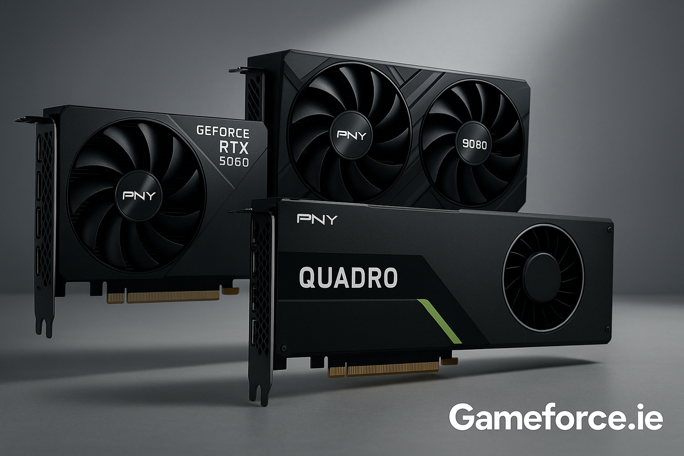 PNY Nvidia GeForce and Quadro Professional Graphics Cards with Official Manufacturers Warranty - Available Buy from Irelands PC Builders and PC Component Suppliers Gameforce.ie