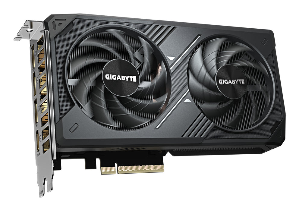 GIGABYTE GeForce RTX 5060 WINDFORCE OC 8G Graphics Card - 8GB GDDR7, 128bit, PCI-E 5.0, 2512 MHz Core Clock, 3 x DisplayPort, 1 x HDMI, GV-N5060WF2OC-8GD