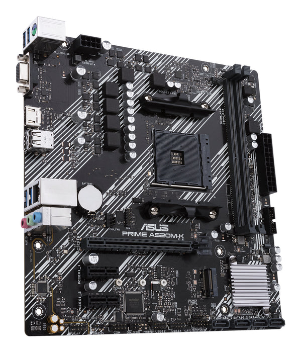 ASUS PRIME A520M-K AMD A520 Socket AM4 micro ATX