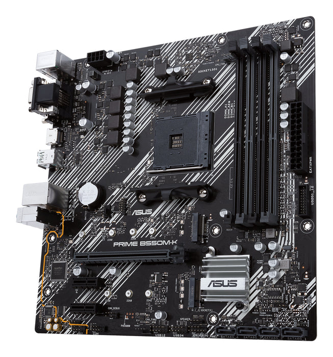 ASUS PRIME B550M-K AMD B550 Socket AM4 micro ATX