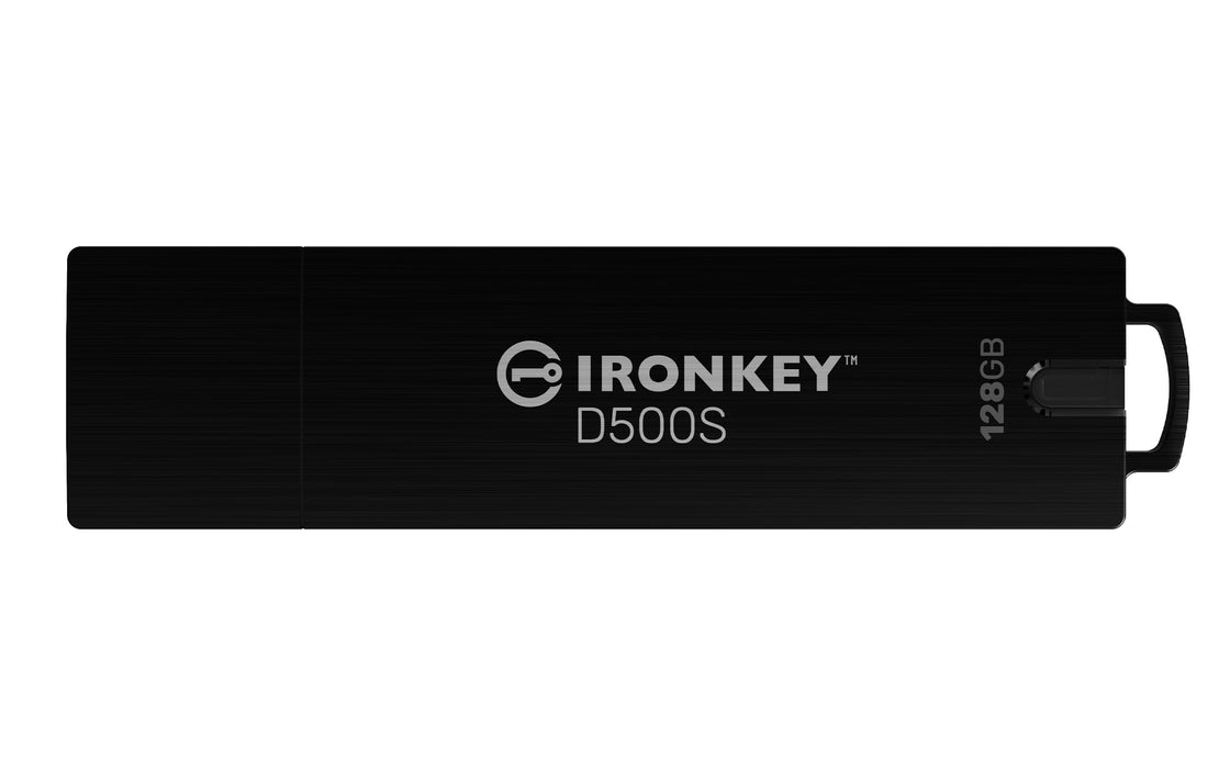 Kingston Technology IronKey 128GB D500S FIPS 140-3 Lvl 3 (Pending) AES-256