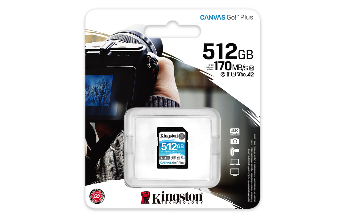 Kingston Technology Canvas Go! Plus