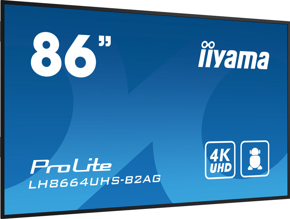 iiyama LH8664UHS-B2AG Signage Display