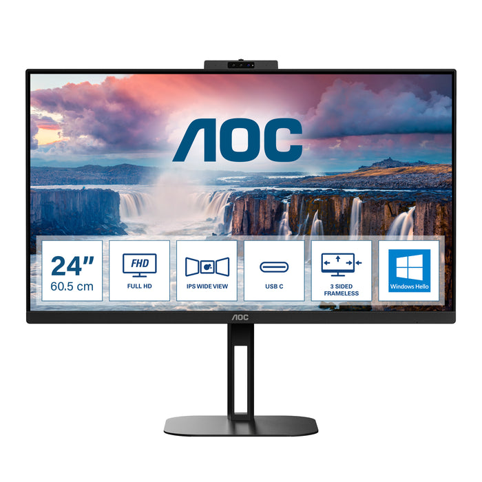 Monitor de computador AOC V5 24V5CW/BK