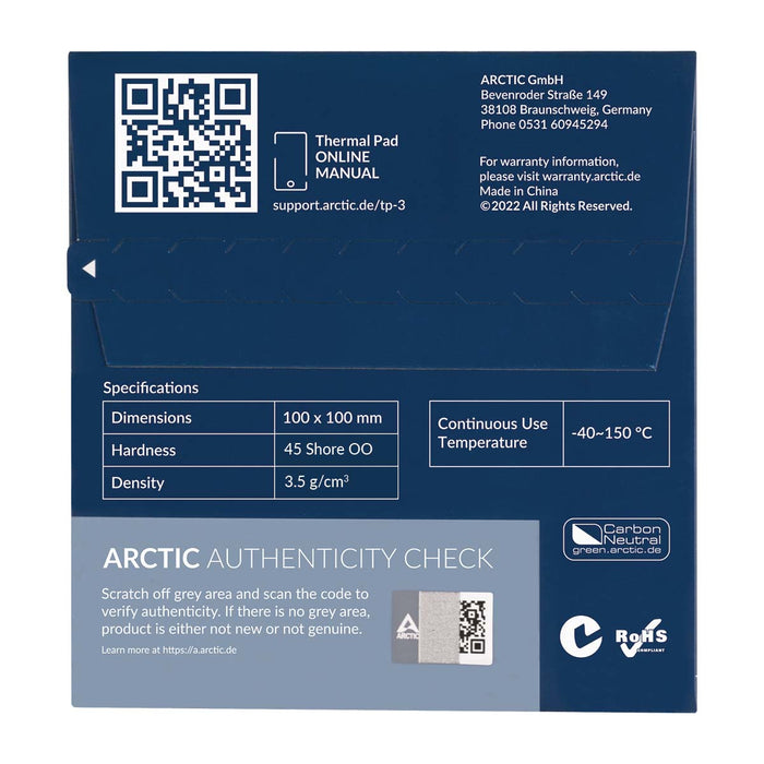 ARCTIC TP-3 heat sink compound