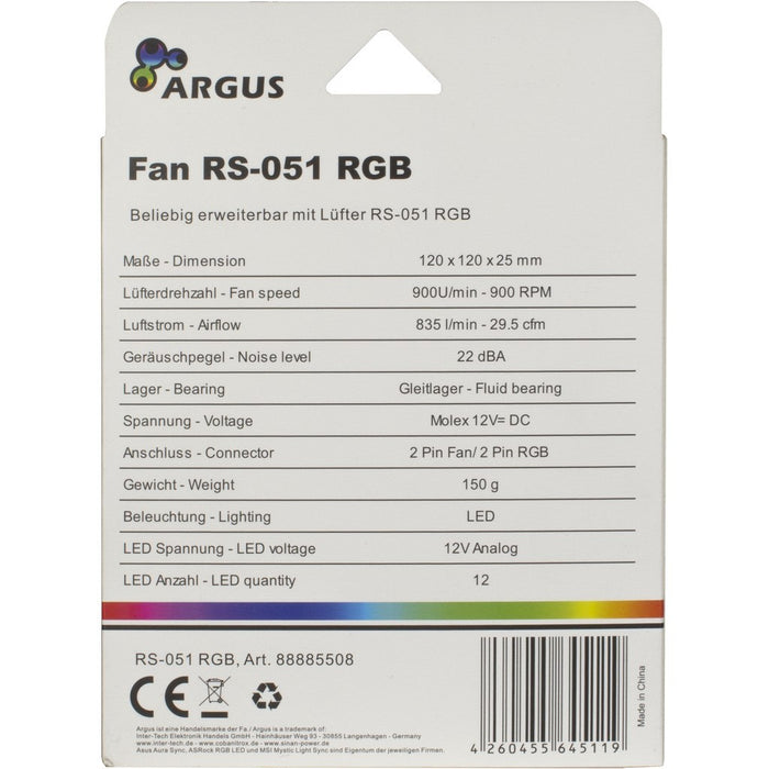 Inter-Tech Argus RS-051 RGB