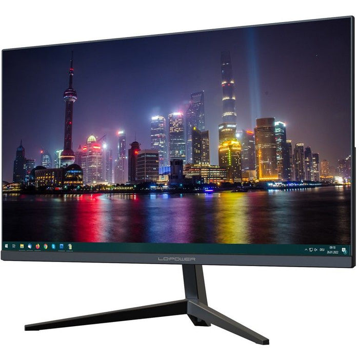 60,45 cm / 23,8'' (1920 x 1080) LC-Power LC-M24-FHD-75 16:9 8 ms HDMI VGA VESA Full HD Preto
