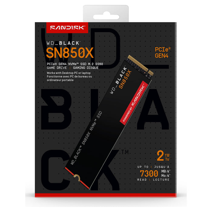 SanDisk Black WD_BLACK SN850X NVMe