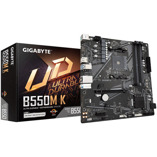 GIGABYTE B550M K Motherboard - AMD Ryzen 5000 CPUs