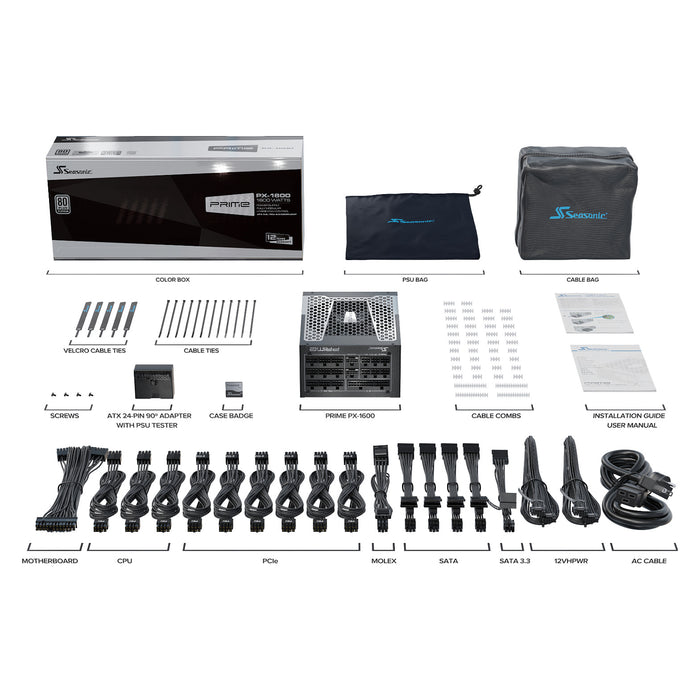 Seasonic ATX3-PRIME-PX-1600 power supply unit