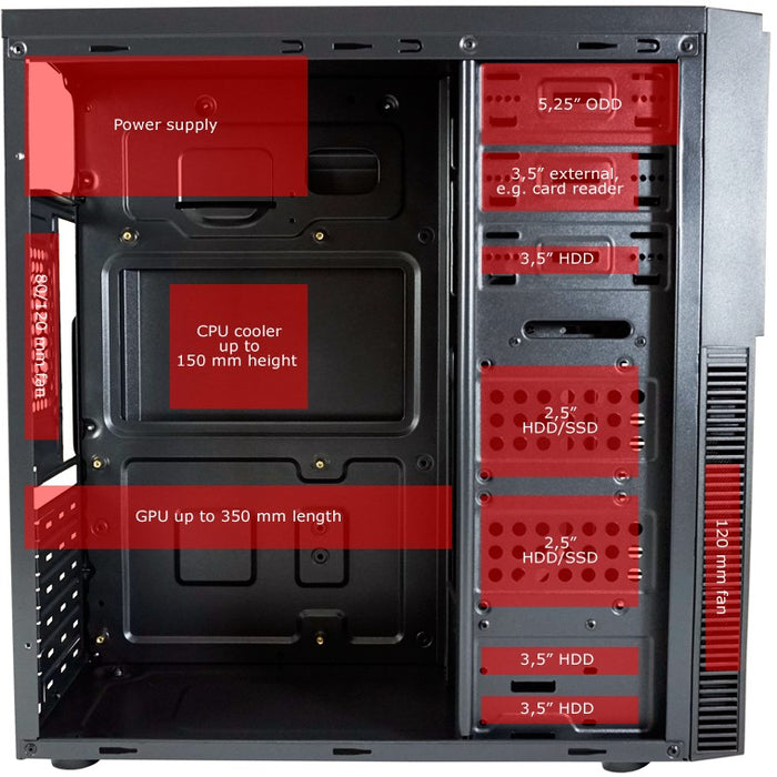 LC-Power LC-7041B-ON computer case