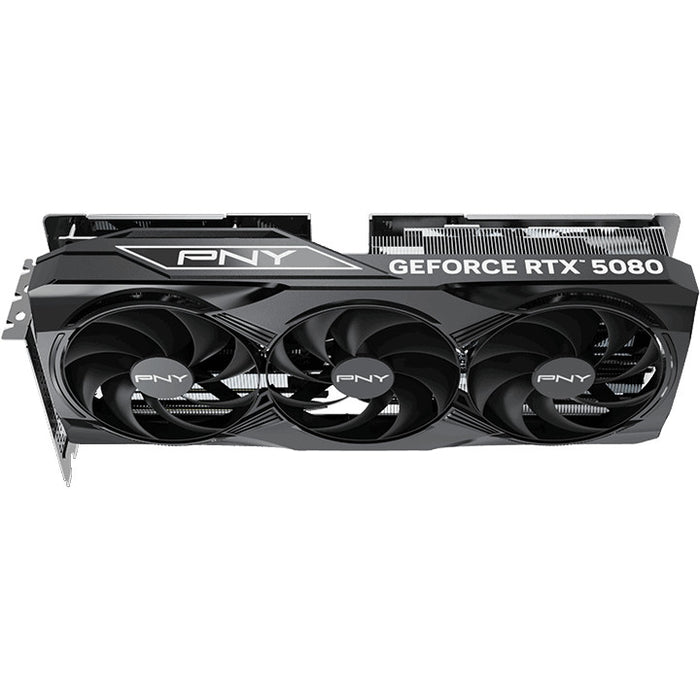 PNY GeForce RTX 5080 Overclocked Triple Fan GPU