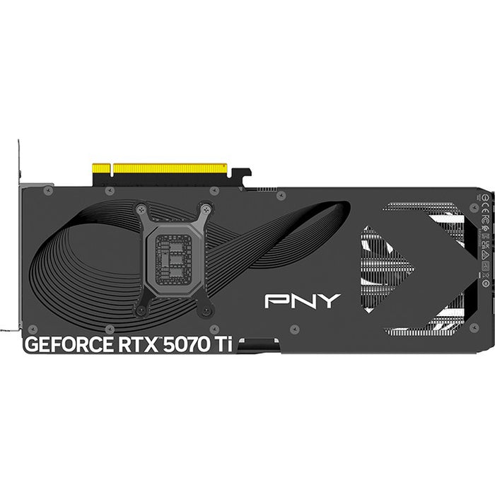 PNY RTX5070 TI VERTO OC com três ventoinhas, 16 GB, GDDR7, HDMI 3xDP