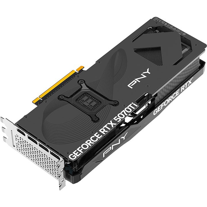 PNY RTX5070 TI VERTO OC com três ventoinhas, 16 GB, GDDR7, HDMI 3xDP
