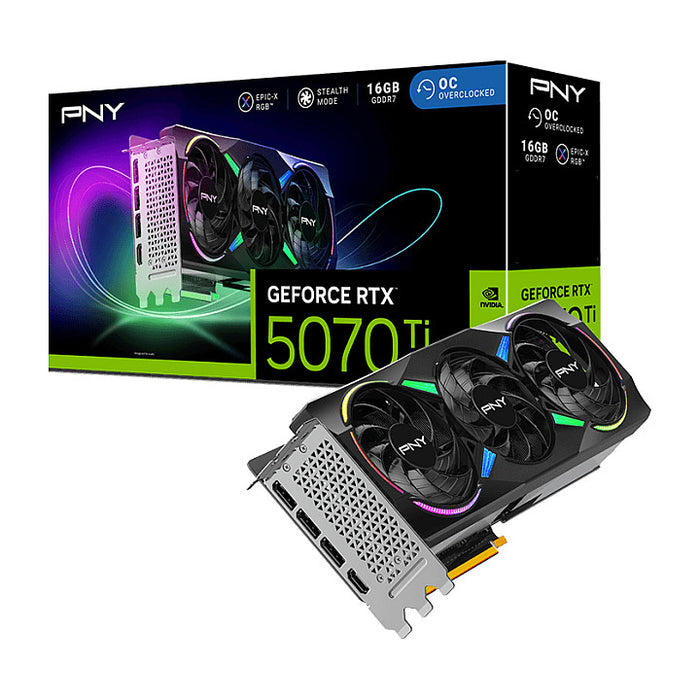 PNY GeForce RTX 5070 Ti EPIC-X RGB OC