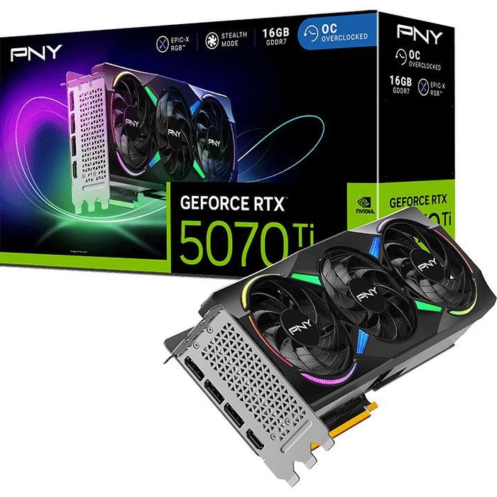 PNY GeForce RTX 5070 Ti EPIC-X RGB OC