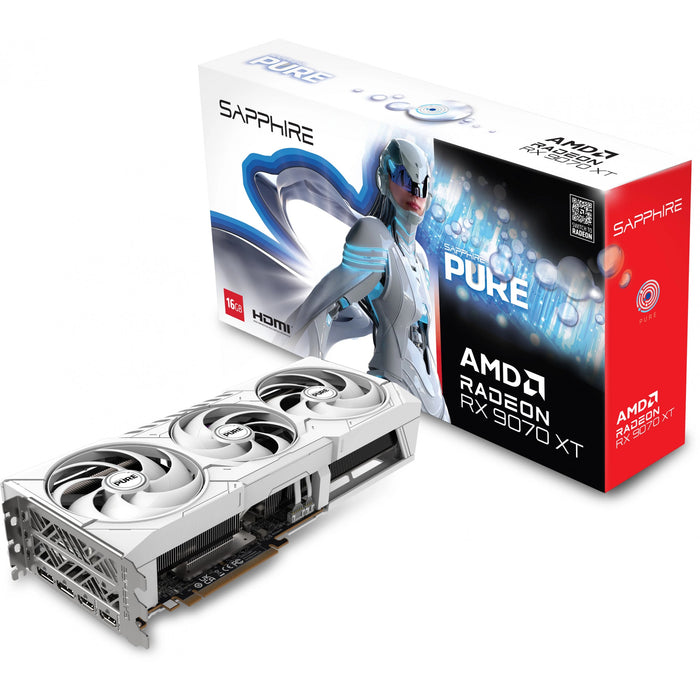 Safira PURE Radeon RX 9070 XT