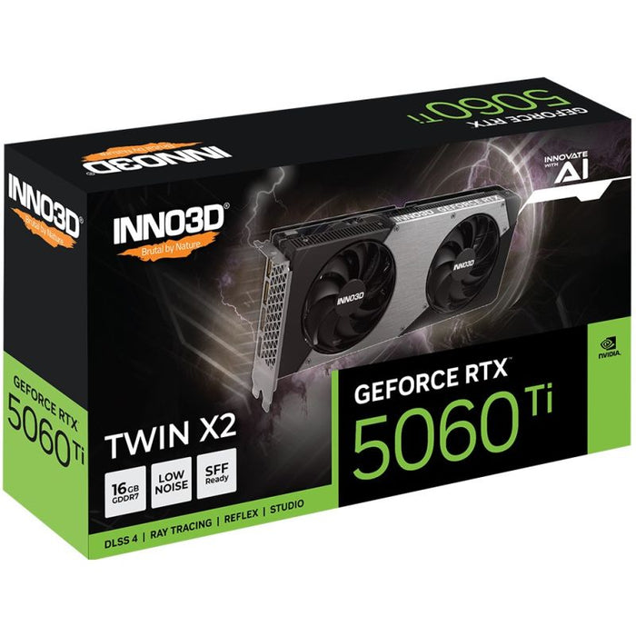 RTX 5060 TI 16 GB Inno 3DTwin X2 16 GB GDDR7