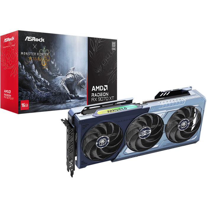 Asrock Radeon RX 9070 XT Monster Hunter Wilds Edition