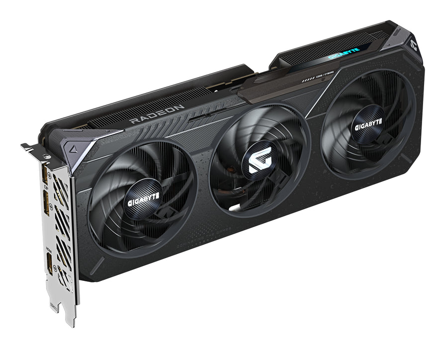 GIGABYTE Radeon RX 9060 XT GAMING OC 16G Graphics Card - 16GB GDDR6, 128bit, PCI-E 5.0, 3320 MHz Core Clock, 2 x DisplayPort, 1 x HDMI, GV-R9060XTGAMING OC-16GD