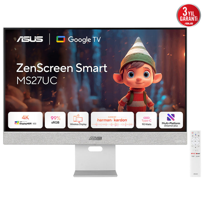 ASUS ZenScreen Smart Monitor MS27UC computer monitor