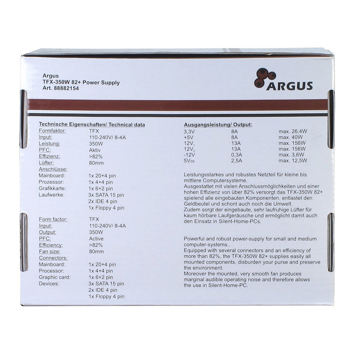 Inter-Tech TFX-350W power supply unit