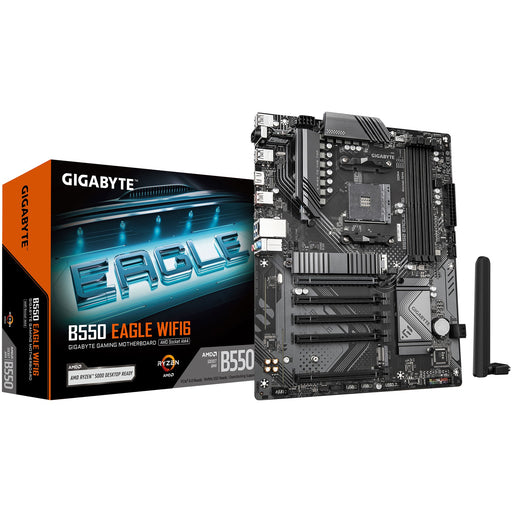 GIGABYTE B550 EAGLE WIFI6 Motherboard - AMD Ryzen 5000 G-Series CPUs