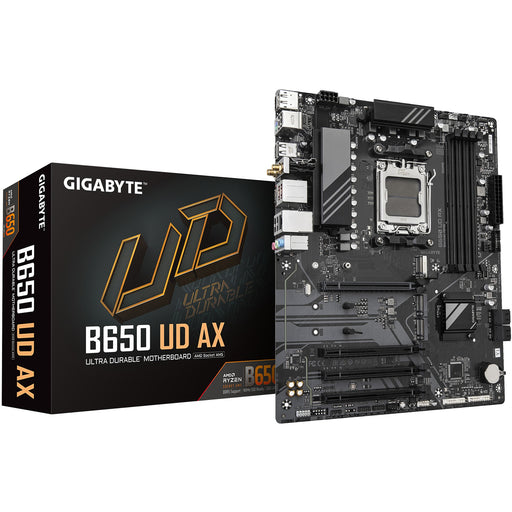 GIGABYTE B650 UD AX Motherboard - AMD Ryzen 9000 Series CPUs
