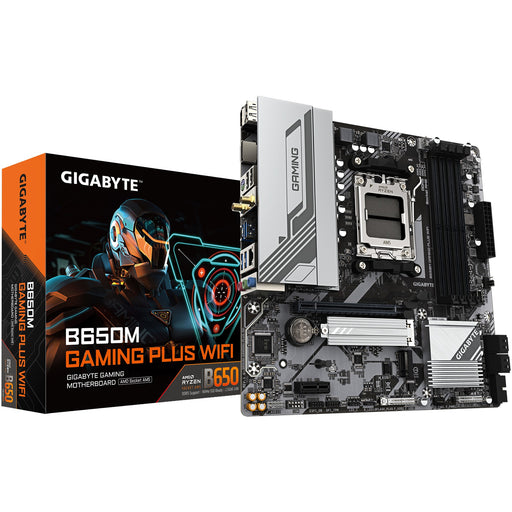 GIGABYTE B650M GAMING PLUS WIFI Motherboard - AMD Ryzen 9000 CPUs