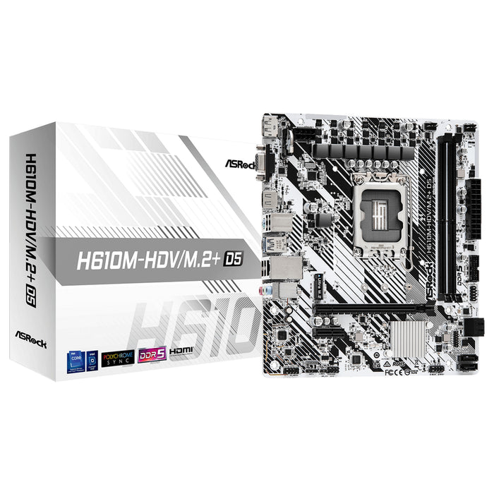 Asrock H610M-HDV/M.2+ D5