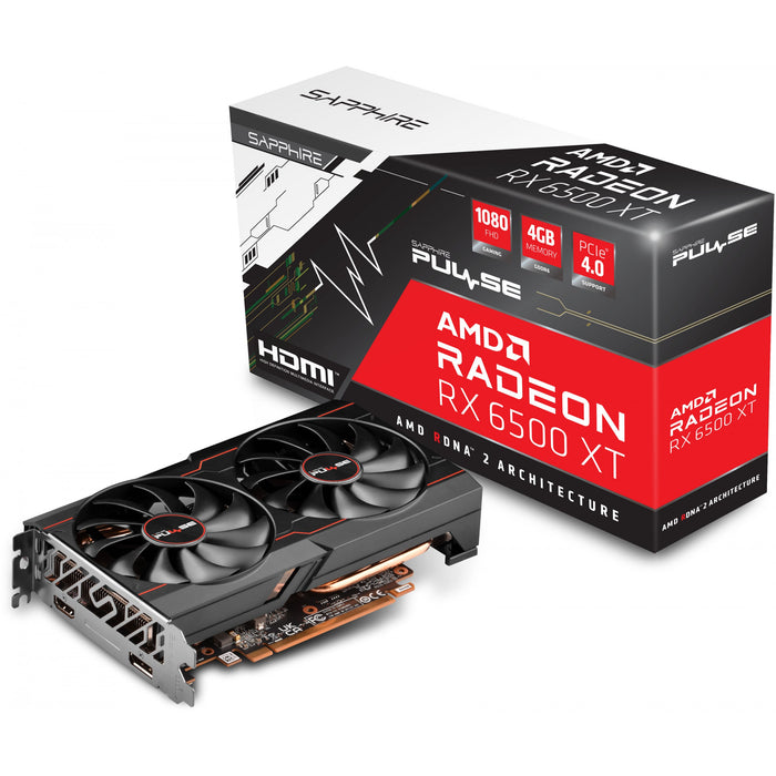 Sapphire PULSE Radeon RX 6500 XT