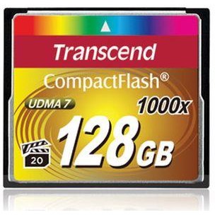 Transcend CompactFlash 1000x 128GB