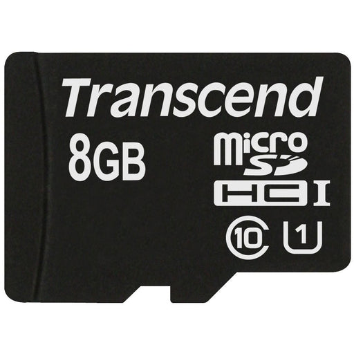 Transcend microSDXC/SDHC Class 10 UHS-I 8GB