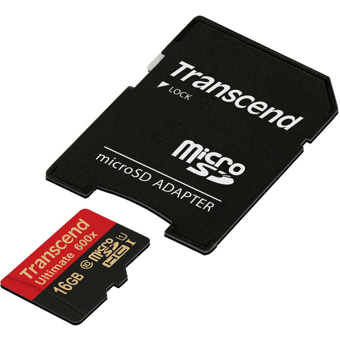 Transcend 16GB microSDHC Class 10 UHS-I (Ultimate)