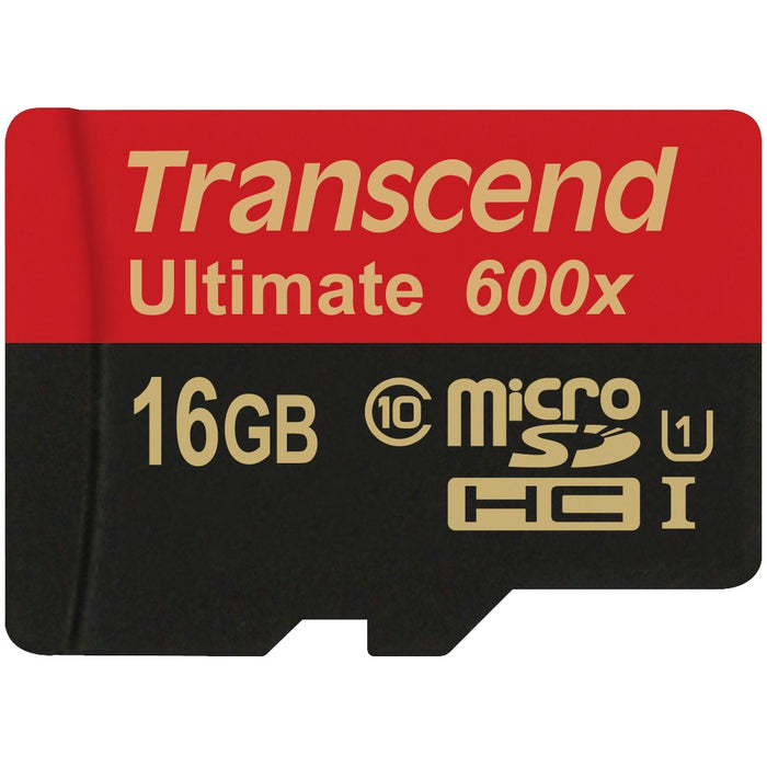 Transcend 16GB microSDHC Class 10 UHS-I (Ultimate)