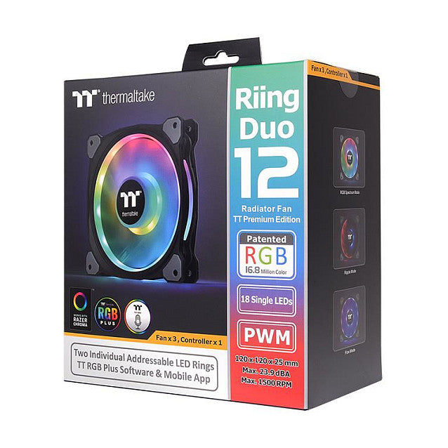 Thermaltake Riing Duo 12 RGB Edição Premium