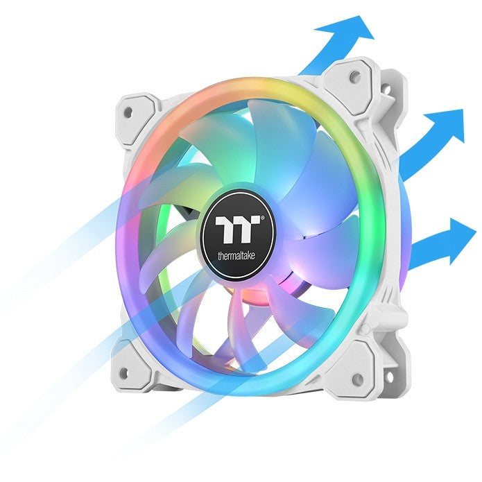 Thermaltake SWAFAN 12 RGB Radiator Fan TT Premium Edition White