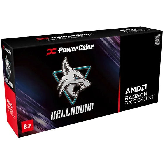 PowerColor Hellhound AMD Radeon RX 9060 XT 8GB GDDR6