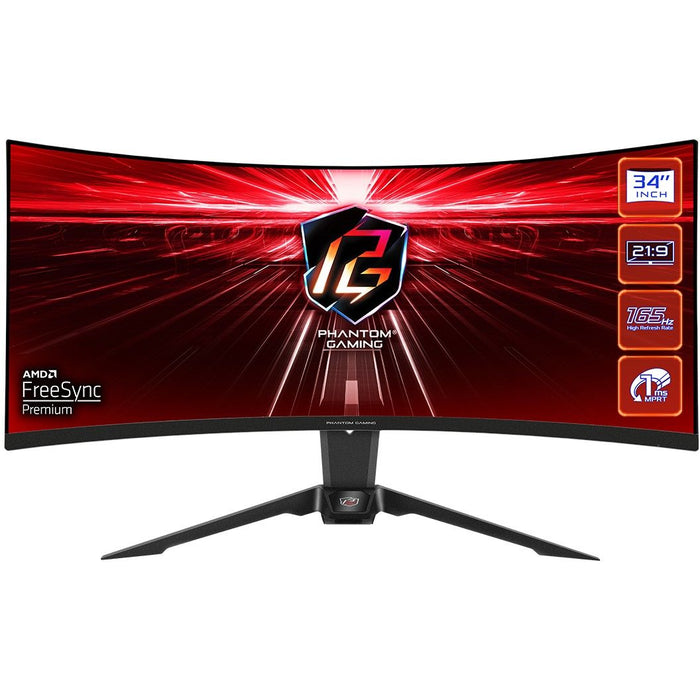 Monitor de computadora Asrock PG34WQ15R2B