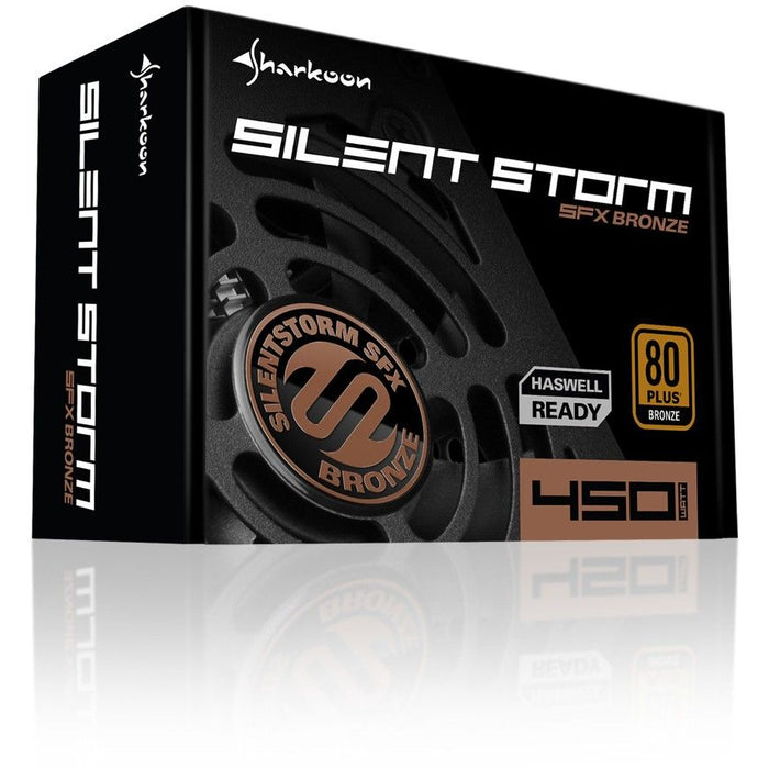 Fonte de alimentação Sharkoon SilentStorm SFX Bronze