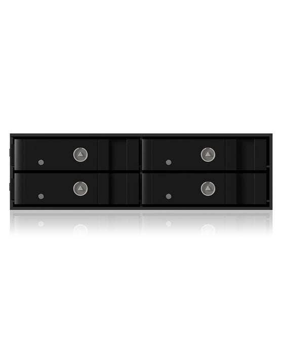 ICY BOX IB-2240SSK 13.3 cm (5.25") Storage drive tray Black GAMEFORCE.IE - Custom Gaming PCs - Gameforce.ie Customer Reviews