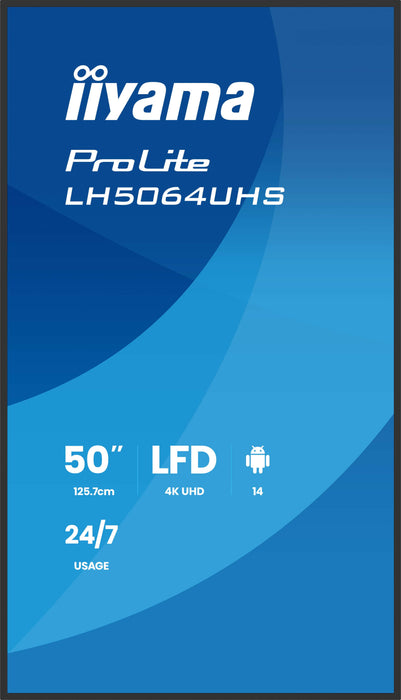 iiyama LH7564UHS-B1AG Signage Display