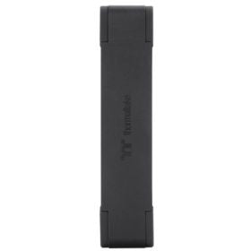 Ventilador de refrigeração Thermaltake TOUGHFAN 12 Pro PC de 120 mm, pacote de 2, preto
