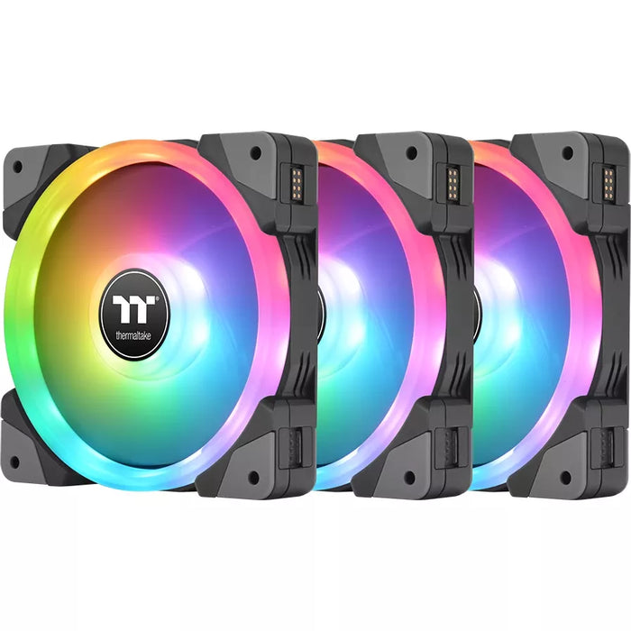 Ventilador magnético Thermaltake SWAFAN EX14 RGB TT Premium Edition, pacote de 3
